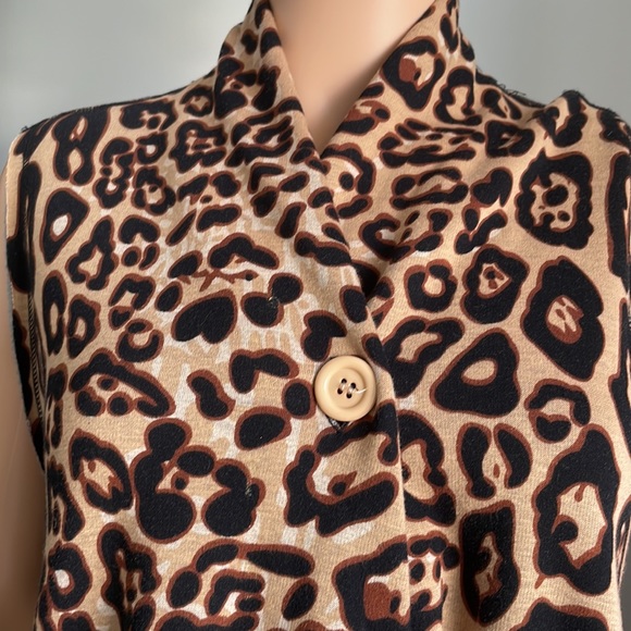 SWING STYLE LEOPARD VEST - Picture 2 of 7